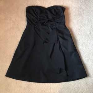 Black Strapless Dress